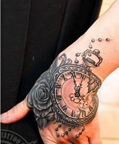 吃瓜手背纹身,吃瓜群众的独特印记